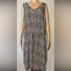 Old Navy Women's Dress Size 2X Sleeveless Pullover Scoop Neck Drawstring Blouson